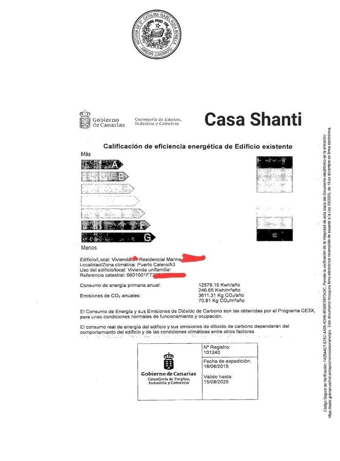 Vivienda Vacacional Casa Shanti Puerto Calero Εξωτερικό φωτογραφία